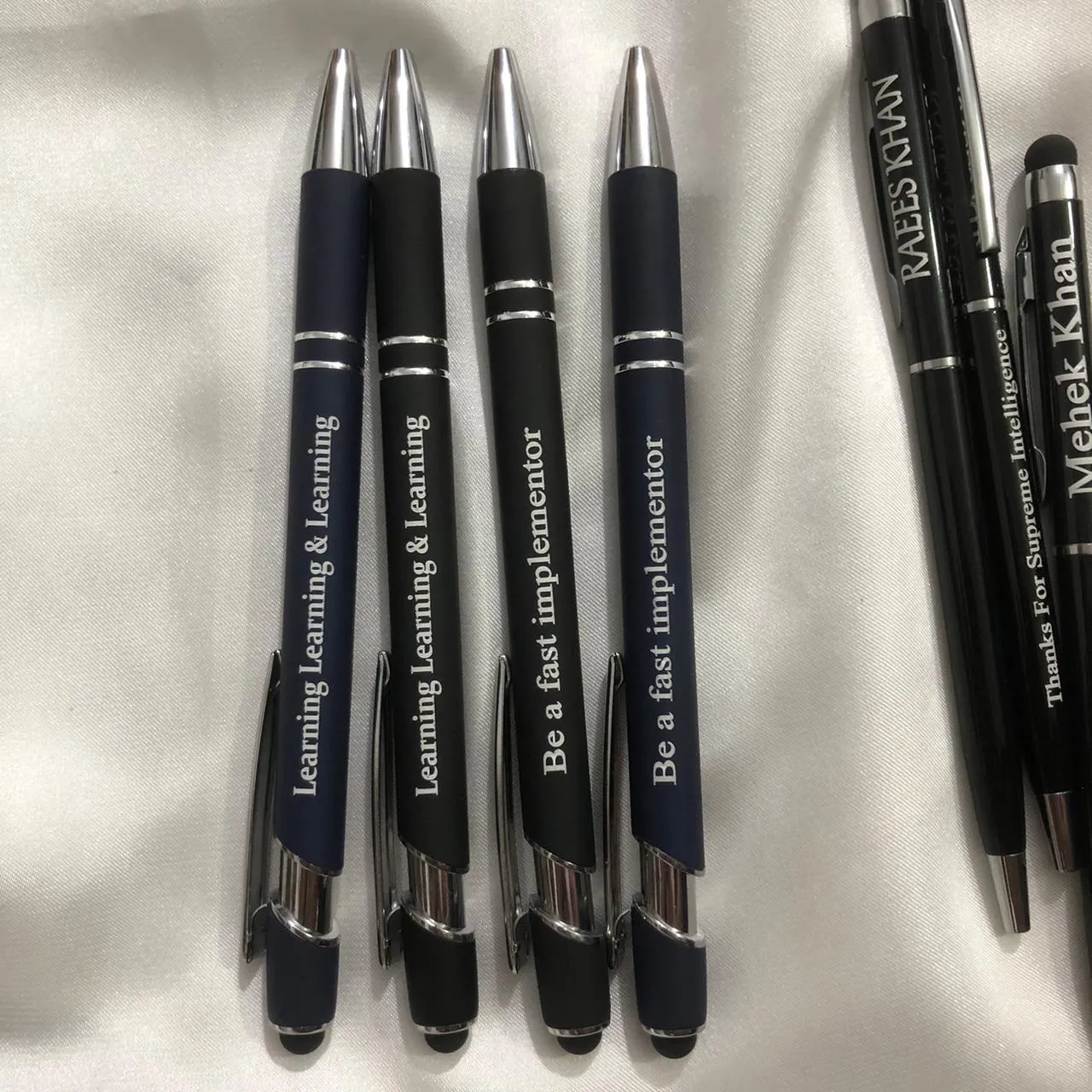 Custom Name Engraved Pen | Personalized Luxury Metal Pen | Unique Gift for Men & Women | Black Colour Pen - Image 3