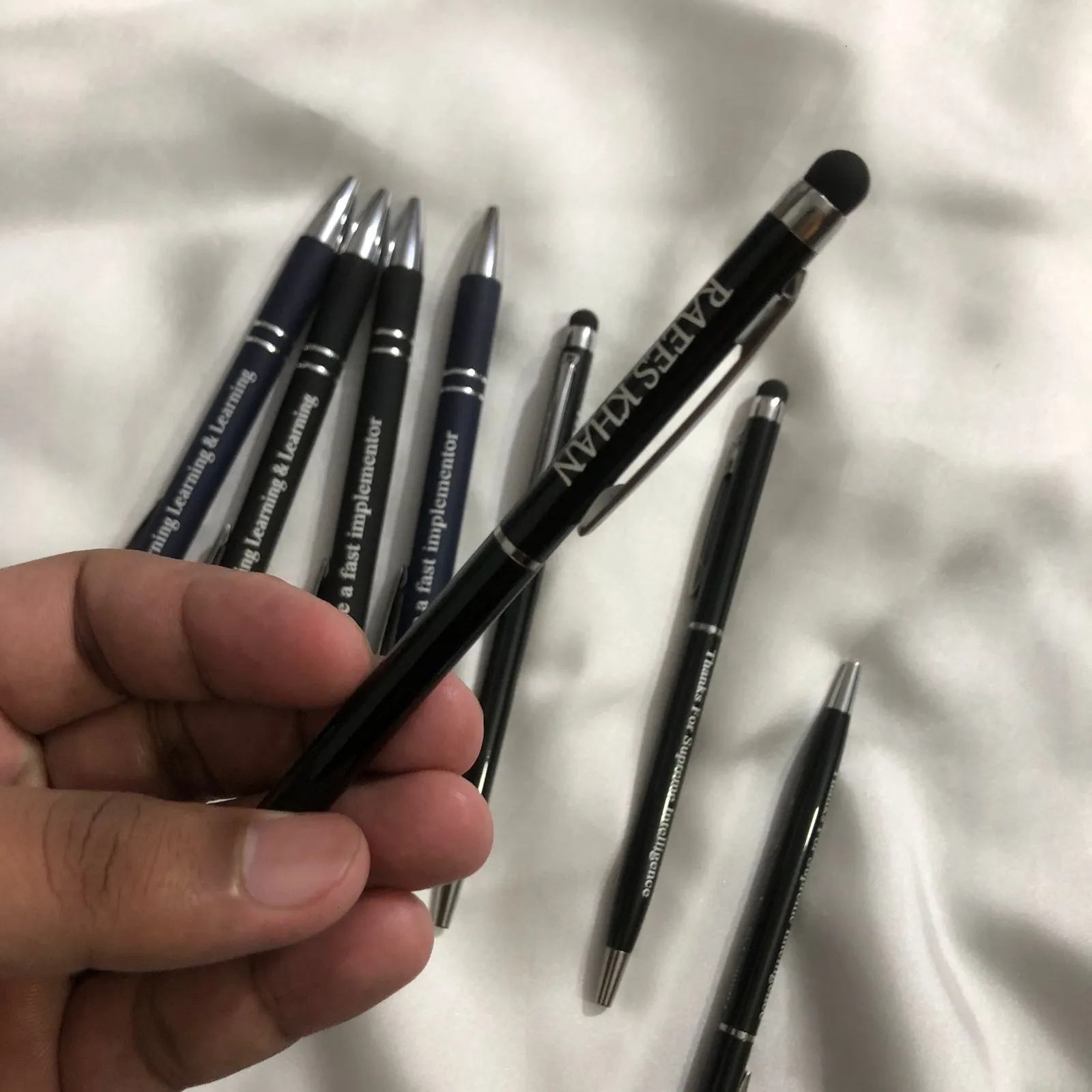 Custom Name Engraved Pen | Personalized Luxury Metal Pen | Unique Gift for Men & Women | Black Colour Pen - Image 4