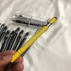 Yellow Custom Name Pen | Personalized Engraved Metal Pen | Luxury Writing Gift for Men & Women | Bright & Elegant Stationery Tool | Yellow Colour Pen
