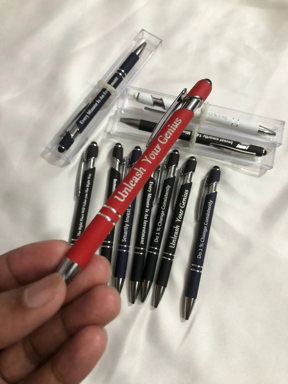 Red Custom Name Pen | Personalized Engraved Metal Pen | Luxury Writing Gift for Men & Women | Bold & Elegant Stationery Tool | Red Colour pen - Image 4