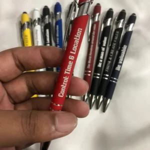 Red Custom Name Pen | Personalized Engraved Metal Pen | Luxury Writing Gift for Men & Women | Bold & Elegant Stationery Tool | Red Colour pen